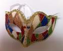   Ladies Harlequin Masquerade Mask - Style 1 