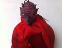  Red Devil Monster Halloween Door Hanger 