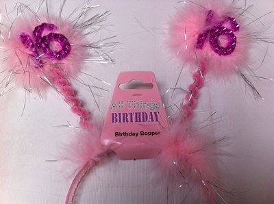 Pink 16th Birthday Bopper 