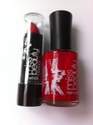 Miss Beauty Lipstick & Nail Varnish Gift Set *With Free Red Organza Gift Bag*