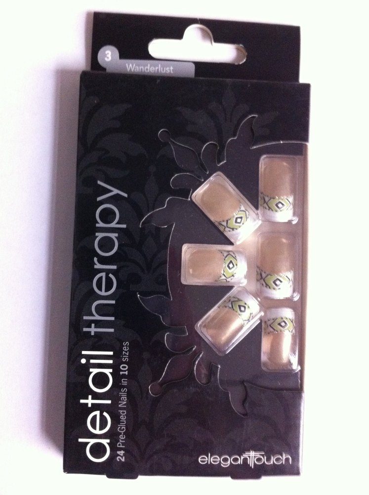 Elegant Touch Detail Therapy False Nails - 3 Wanderlust