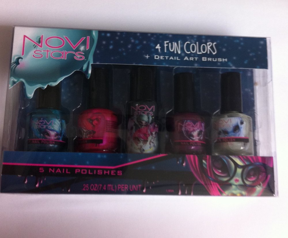 Novi Stars Fun Colors Nail Polish Gift Set 