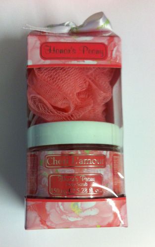  Cheri L'amour Honors Peony Body Scrub & Body Polisher Gift Set