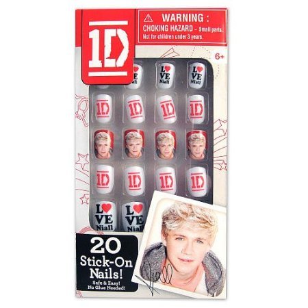    One Direction 2D Stick-On Nails - Niall 