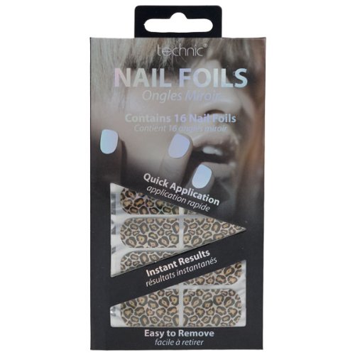 Technic Nail Foils / Wraps - Leopard Print
