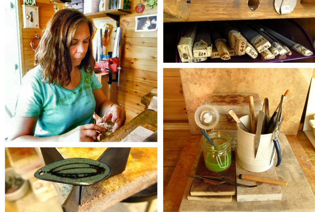 shed collage