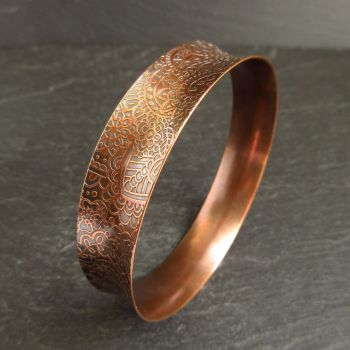Handmade Real Copper Bangles for Women and Men