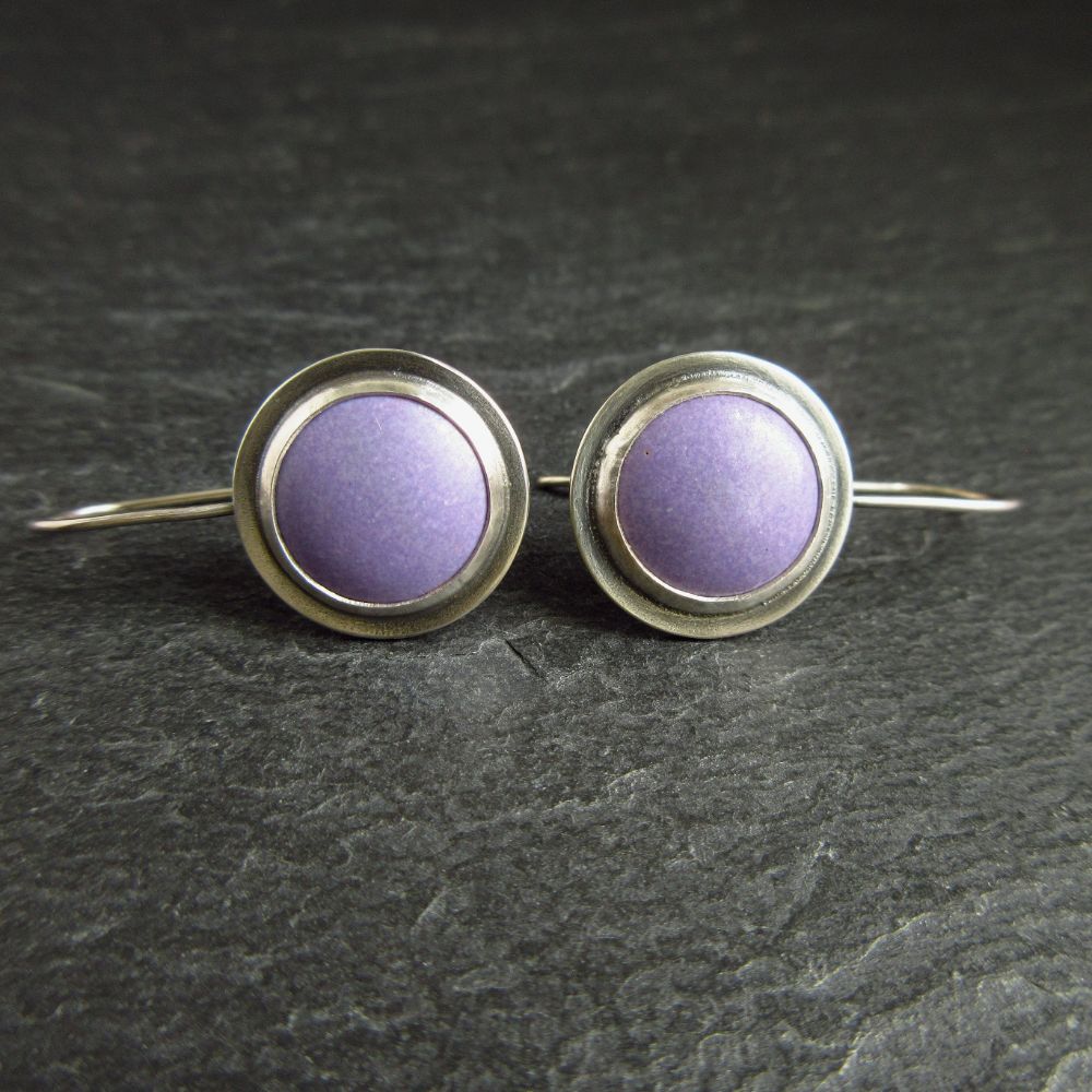 <!--09--> Enamel Earrings