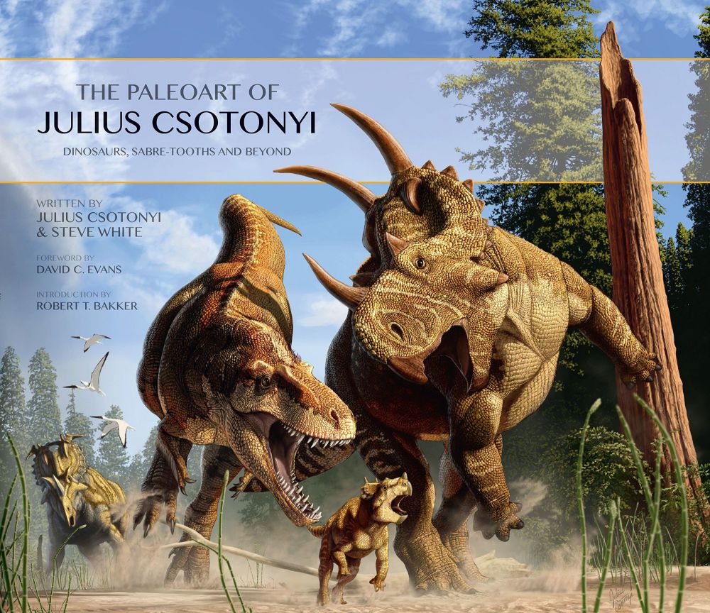 The Paleoart of Julius Csotonyi (hardcover)