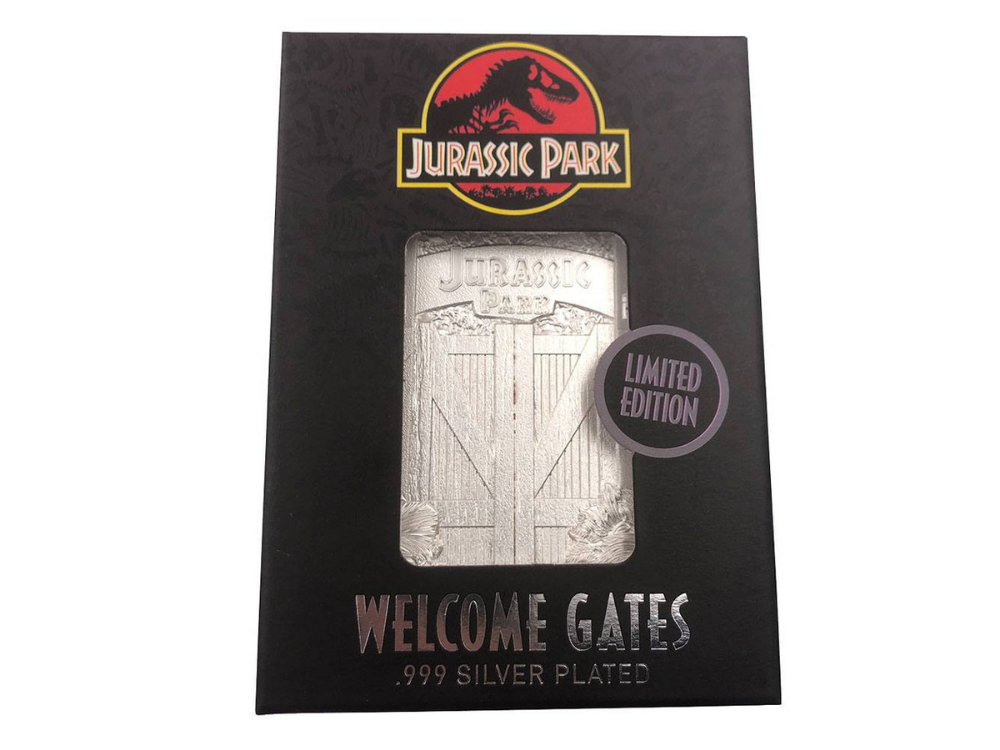 Jurassic Park Silver Plated Entrance Gates