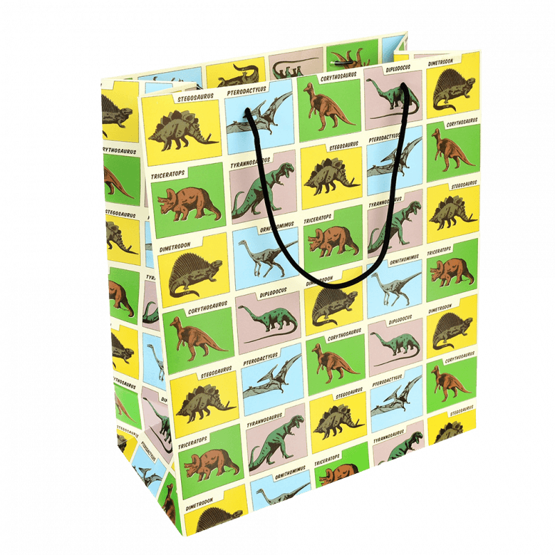 Large gift bag - Dinosaur