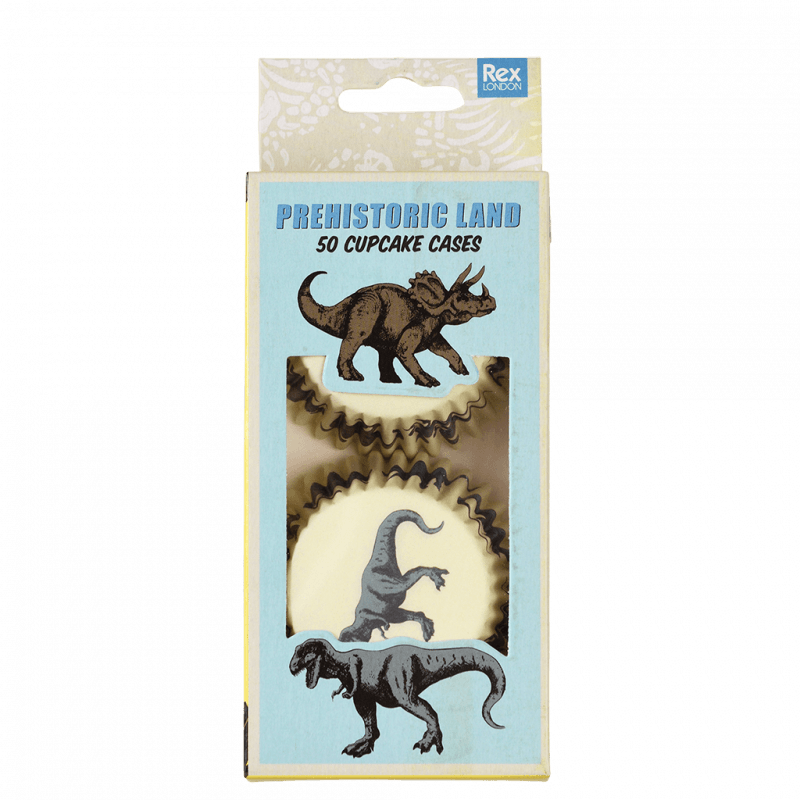 Cupcake cases (pack of 50) - Dinosaur