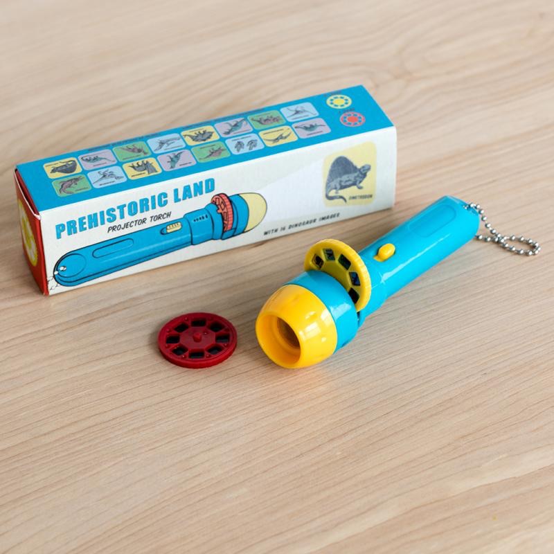 Projector Torch (16 dinosaur images)