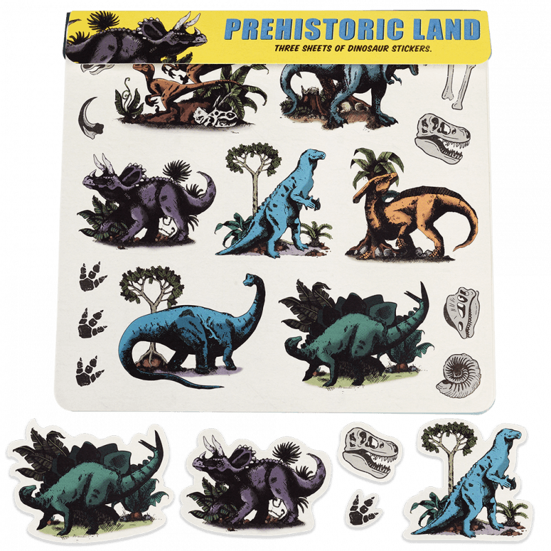 Prehistoric Dinosaur Sticker Set