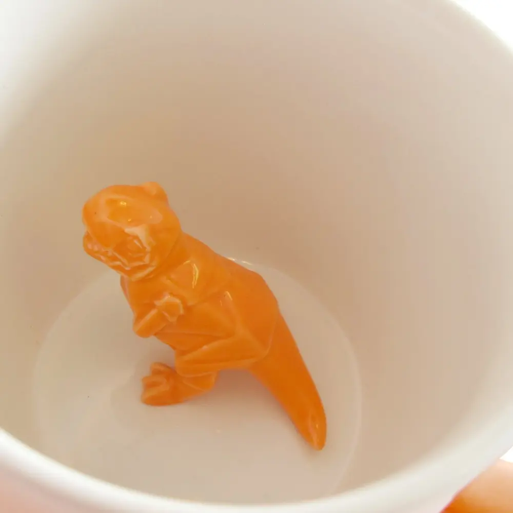 Origami Dinosaur Mug (T. rex)