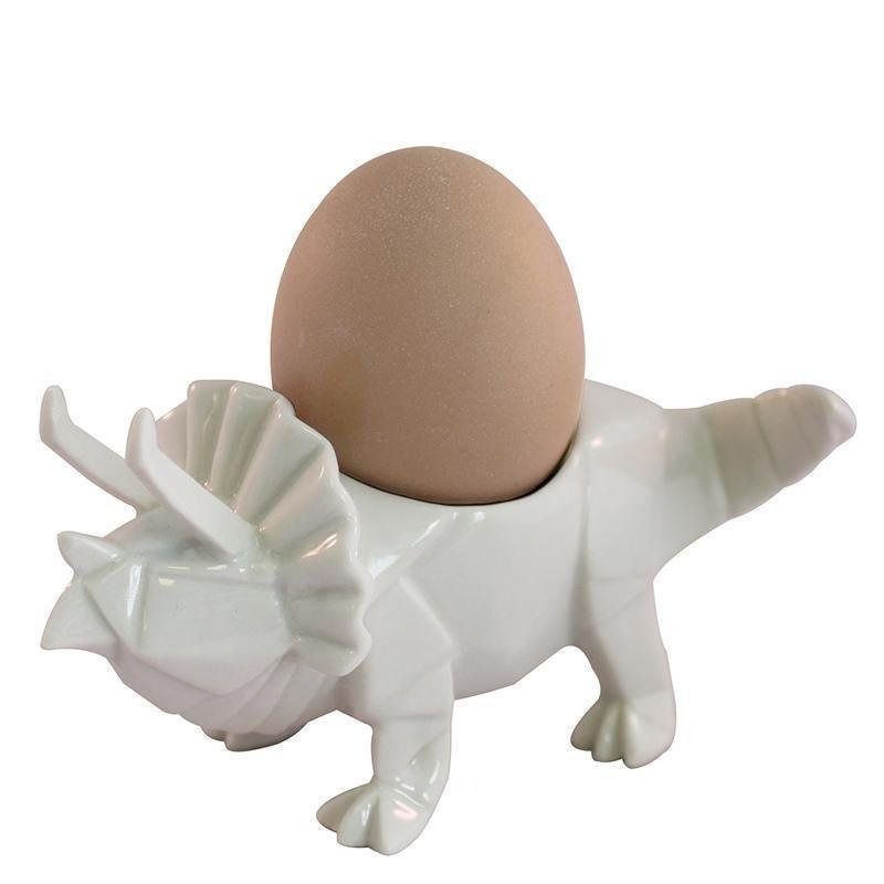 Origami Eggcup (Triceratops)