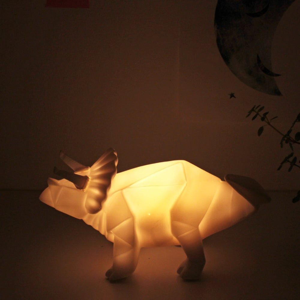 LED Dinosaur mini Lamp (White)