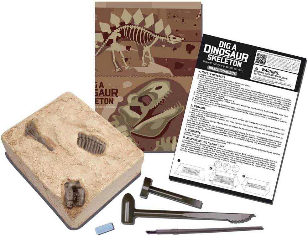 Kidzlabs - Brachiosaurus Skeleton Excavation Kit
