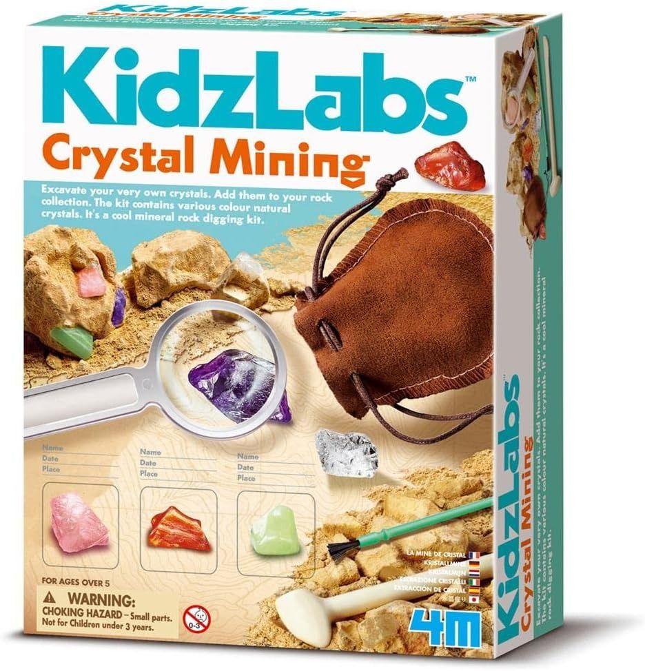 Kidzlabs - Crystal Mining Kit