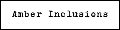 <!-- 004 --> Amber Inclusions