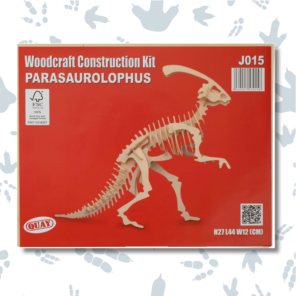 Parasaurolophus Woodcraft Construction Kit