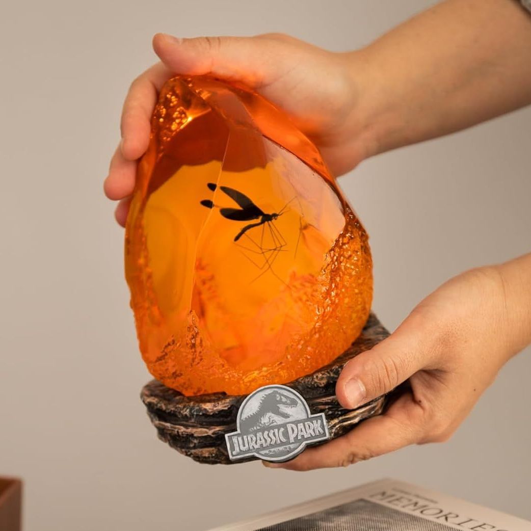 Jurassic Park Amber Lamp