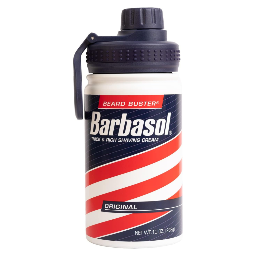 Barbasol Metal Drinks Bottle