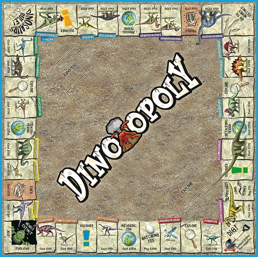 Dino-Opoly (Board Game)