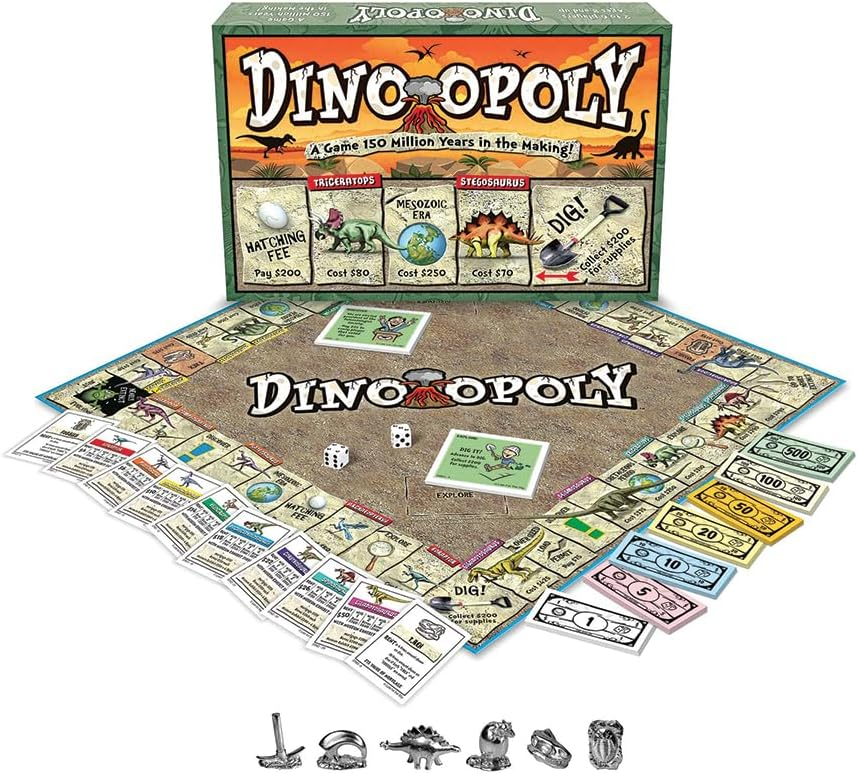 Dino-Opoly (Board Game)