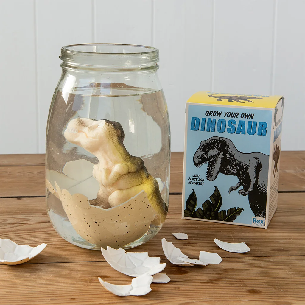 Giant hatching dinosaur egg - Prehistoric Land
