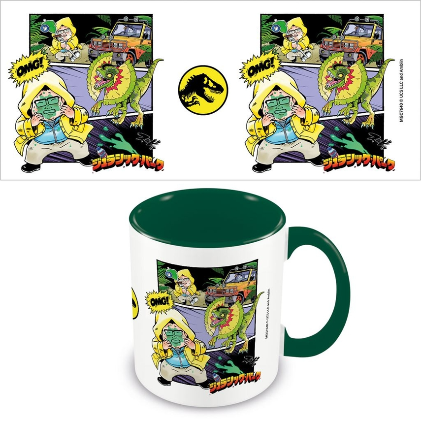 Jurassic Park - in Your Face Anime Mug