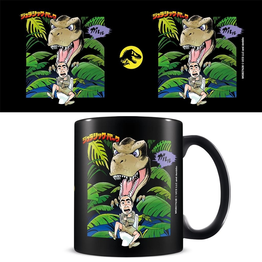 Jurassic Park - Caught On The Toilet Anime Mug