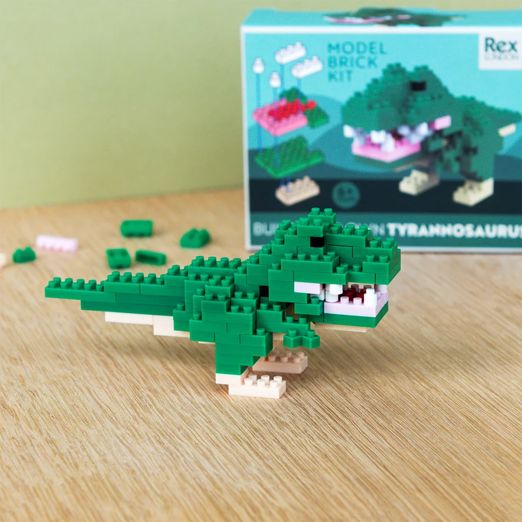 Build your own dinosaur model brick kit - Tyrannosaurus rex