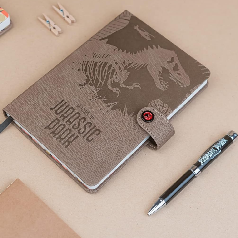 Jurassic Park - A5 Notebook With Pojector Pen