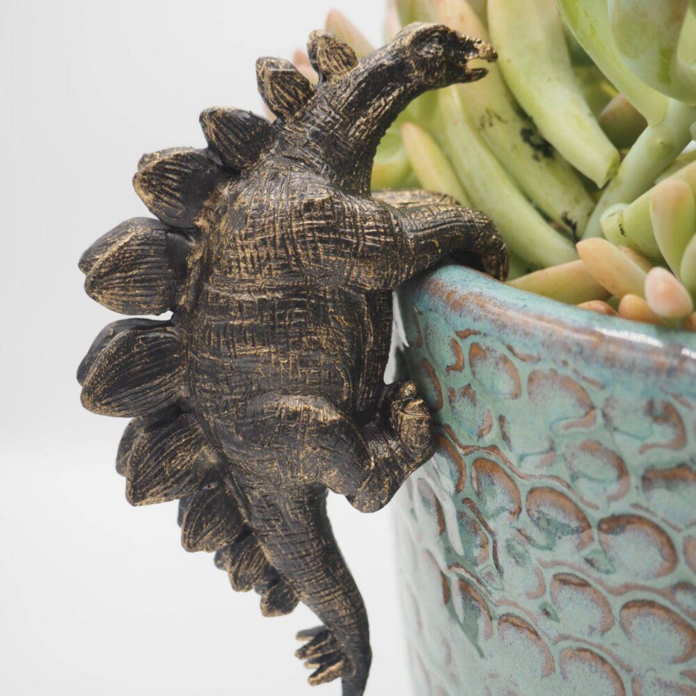 Stegosaurus Pot Buddies Plant Pot Hanger
