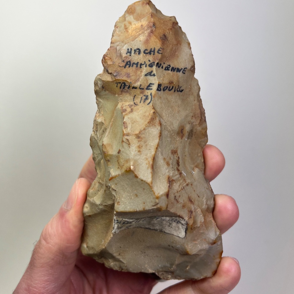 Neolithic Bifacial Hand-Axe (Taillebourg, France)