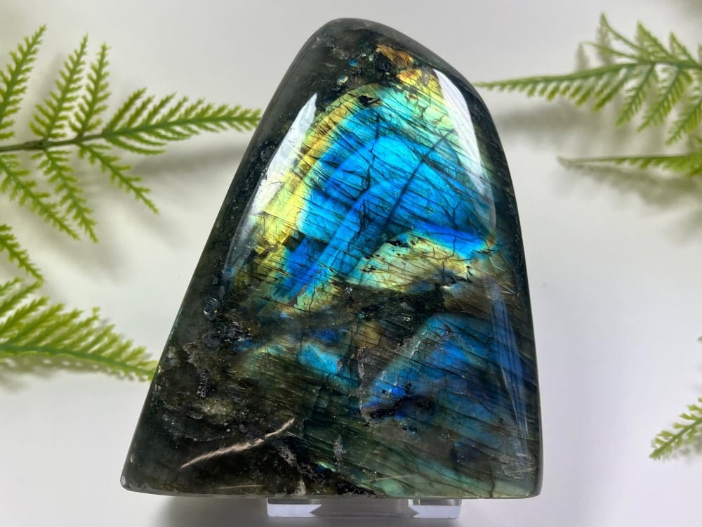 Madagascan Labradorite (naturally iridescent mineral)