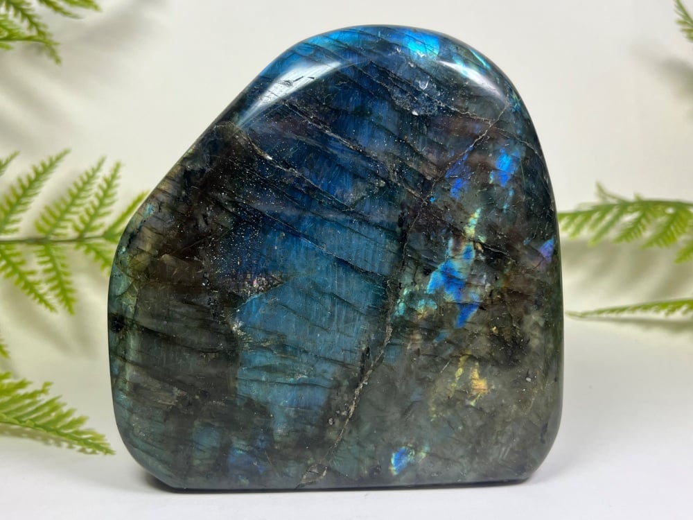 Madagascan Labradorite (naturally iridescent mineral)