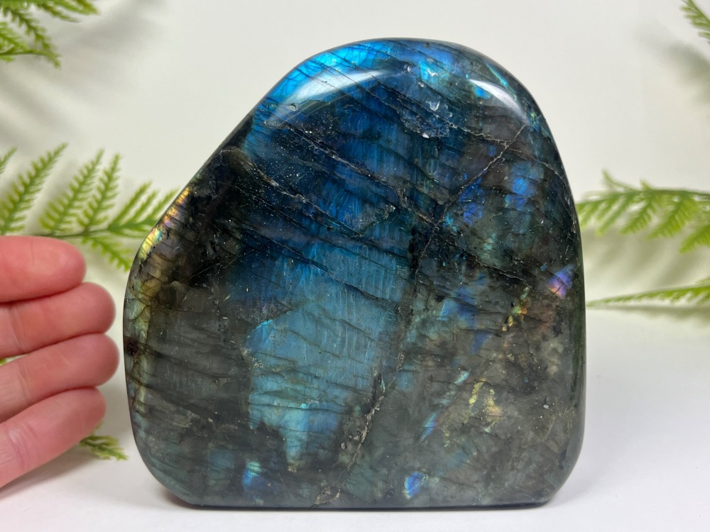 Madagascan Labradorite (naturally iridescent mineral)