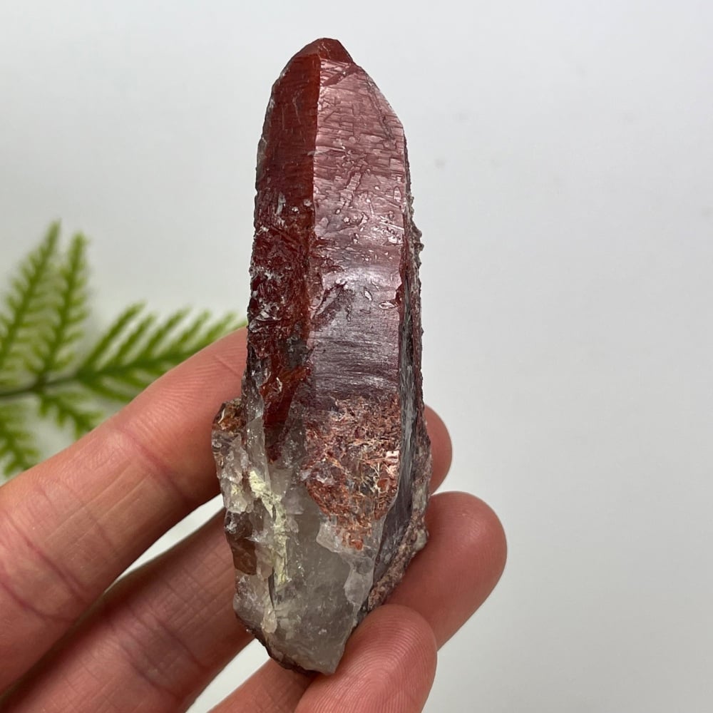 Blood-Red Hematoid Quartz