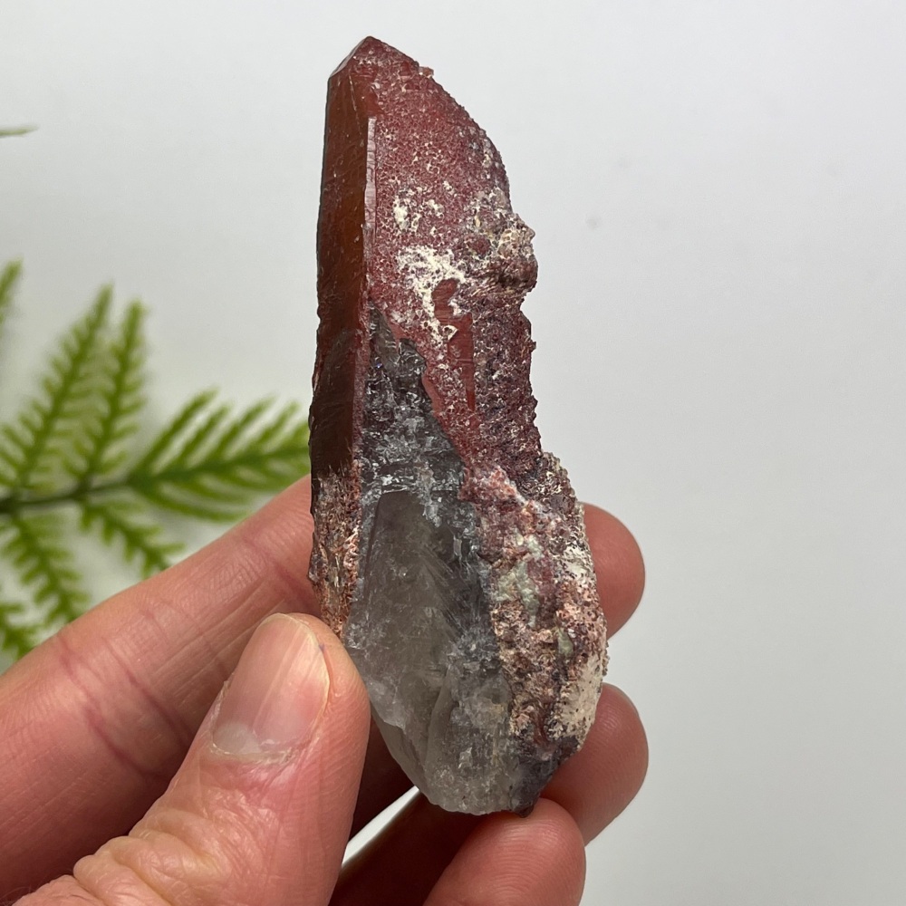 Blood-Red Hematoid Quartz