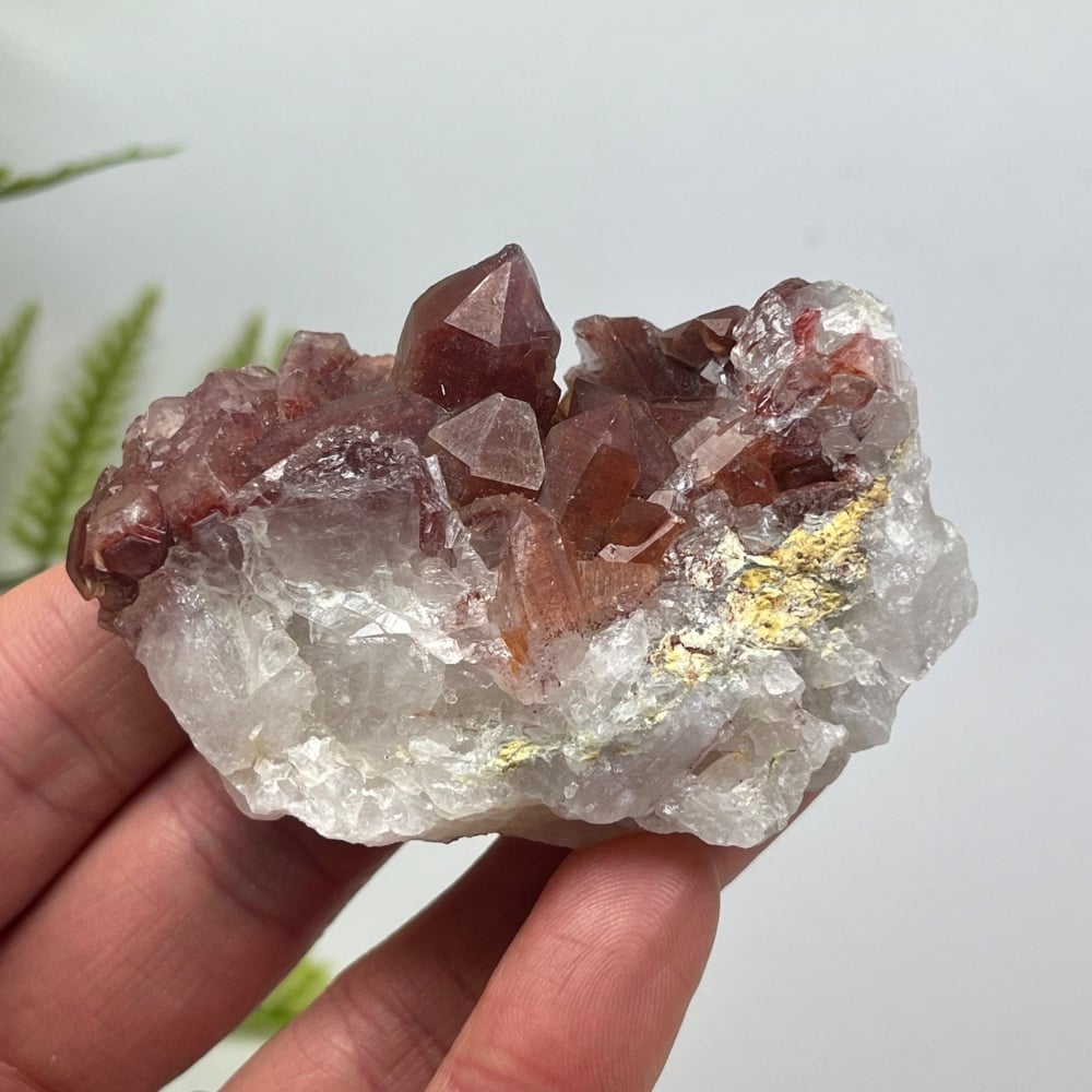 Blood-Red Hematoid Quartz