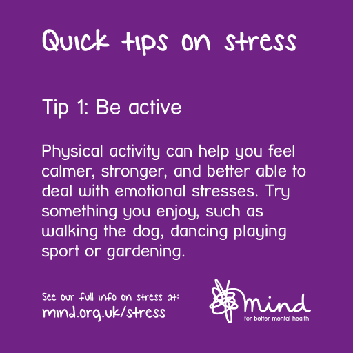 how to ger rid of stress mind charity