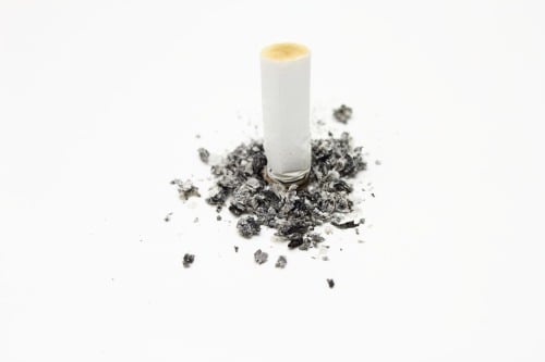 cigarette stubbed out quit smoking hypnosis