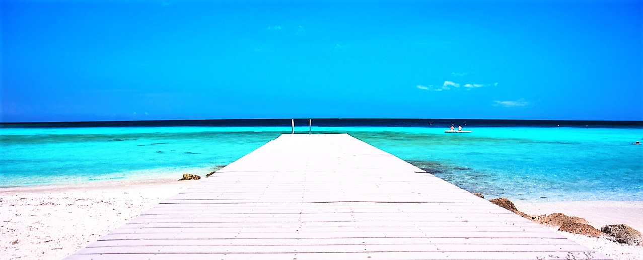 pier into blue sea mindfulness