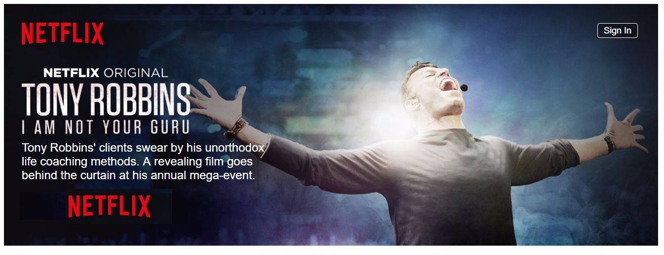 I Am Not Your Guru Tony Robbins Netflix Documentary Review