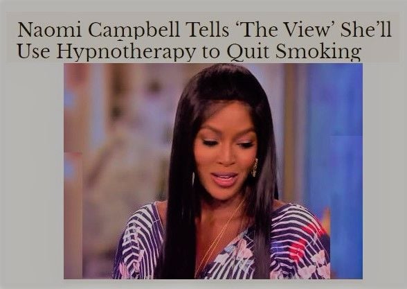 Naomi Campbell Quit Smoking Hypnosis