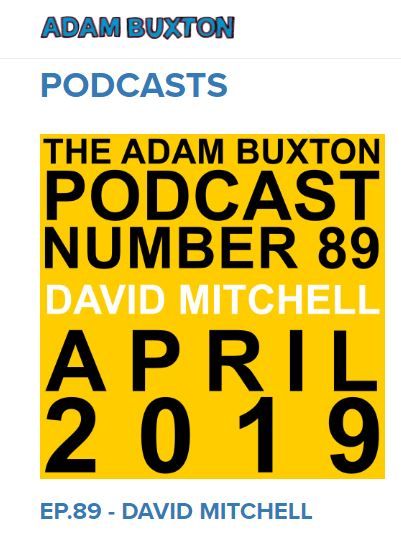 Adam Buxton Podcast with David Mitchell