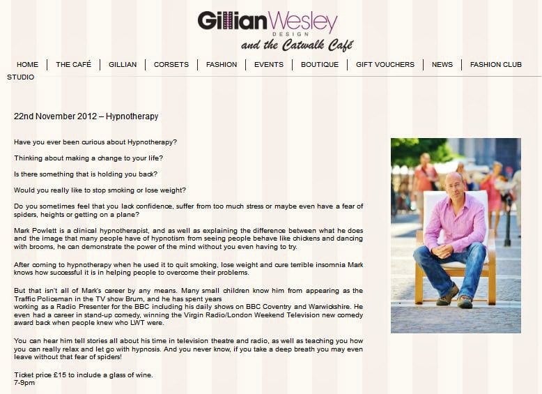 gillian wesley talk