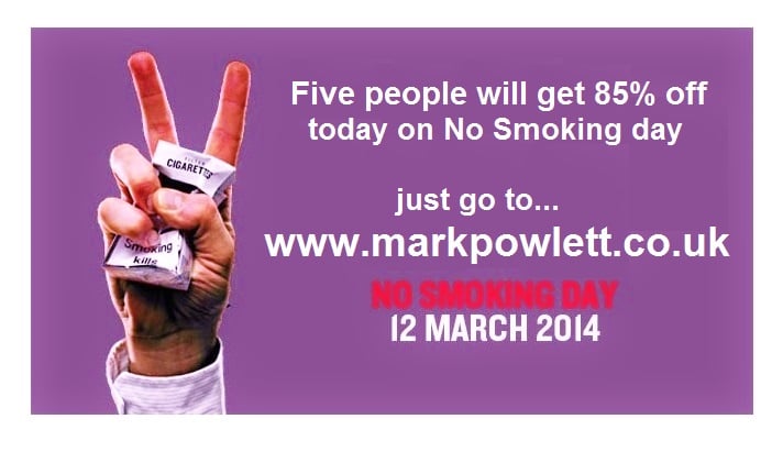 no smoking day hypnotherapy image